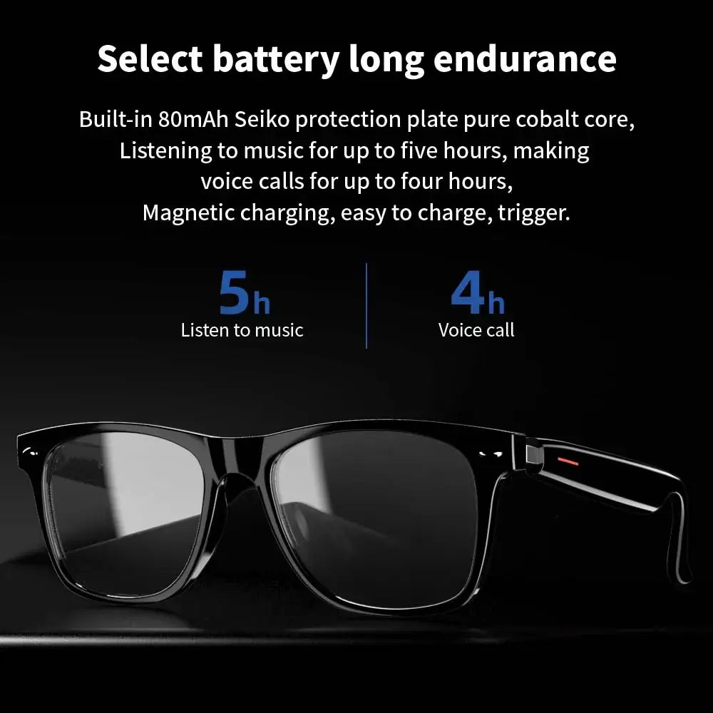 SENBONO Smart Glasses E13 – On Person Wearing